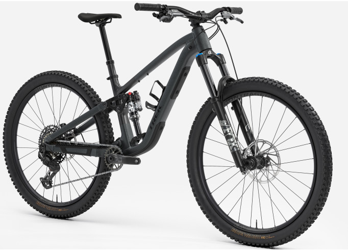 TREK Fuel EX 8 Gen 7 kalnų dviratis | Lithium Grey/Trek Black Splatter