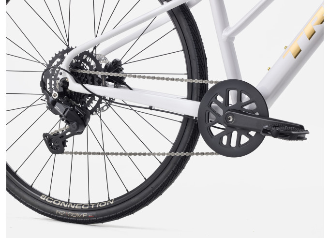 Fitnesa velosipēds TREK FX 2 mid-step | Crystal White