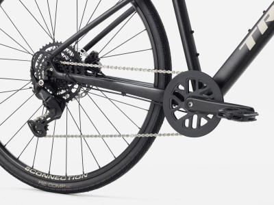 TREK FX 2 stepover fitness dviratis | Carbon Dark Grey