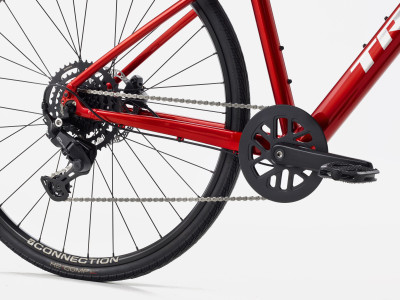 Fitnesa velosipēds TREK FX 2 stepover | Fury Red