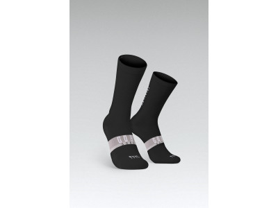 Zeķes GOBIK SUPERB UNISEX BLACK AXIS garās