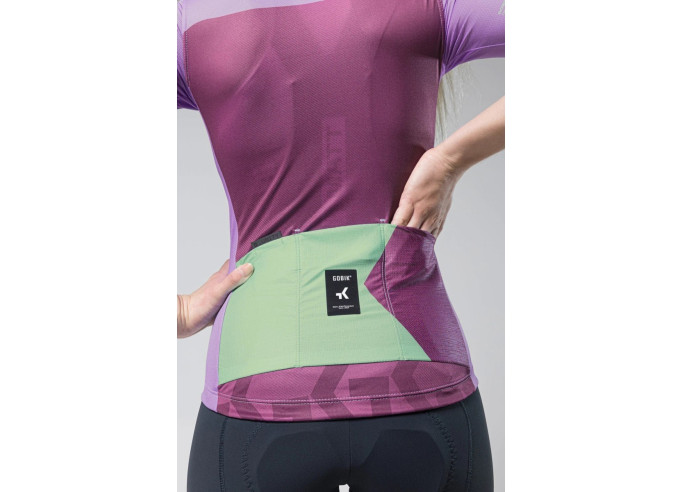 Short sleeve jersey GOBIK STARK women IRIS
