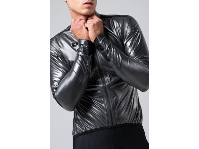 Vieglā ūdensnecaurlaidīgā jaka PLUVIA 2.0 UNISEX TRUE BLACK