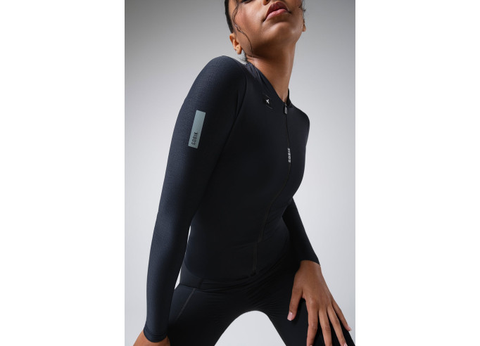 Long sleeve jersey AVALON unisex INK BLACK 