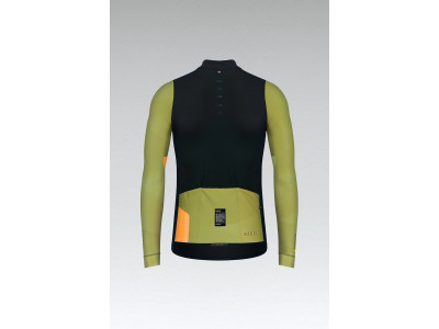 Long sleeve jersey GOBIK COBBLE BLEND men LEAF 2