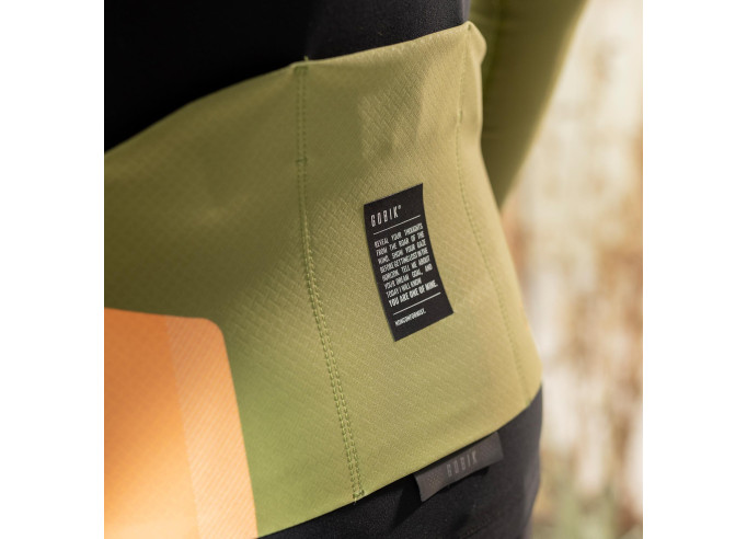 Long sleeve jersey GOBIK COBBLE BLEND men LEAF