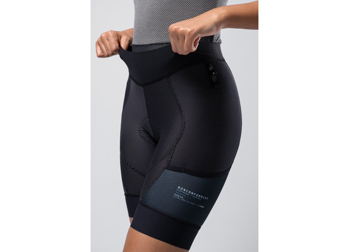 Šorti COMMANDER bez lencēm sieviešu BLACK - K6 