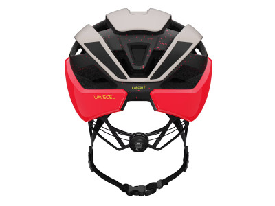 Helmet Trek Circuit Wavecel Era White/Radioactive Coral