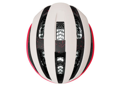 Helmet Trek Circuit Wavecel Era White/Radioactive Coral