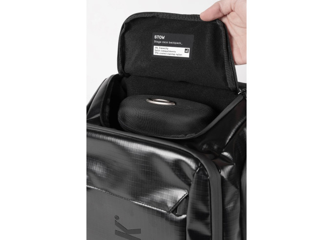 Mugursoma Gobik UNISEX STOW TRUE BLACK 35L
