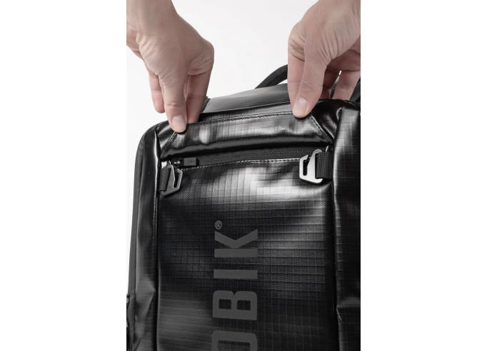 CYCLING BACKPACK GOBIK UNISEX STOW TRUE BLACK, 35L