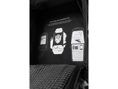 Mugursoma Gobik UNISEX STOW TRUE BLACK 35L