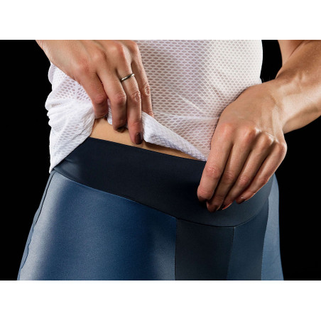 Shorts Santini Trek-Segafredo Replica Women Blue/White