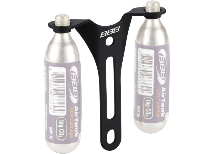 Pumpja turētājs BBB BBC-90 Co2Hold bracket for 2 Co2 cartr.