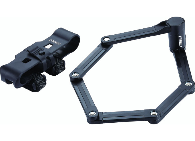 Lock BBL-71 PowerFold folding lock black