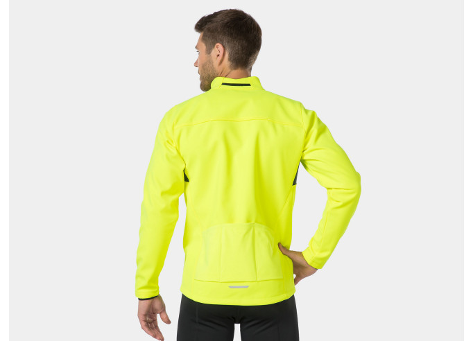 Cycling Jacket Bontrager Circuit Softshell yellow