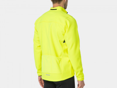 Cycling Jacket Bontrager Circuit Softshell yellow