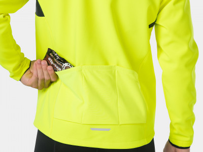 Cycling Jacket Bontrager Circuit Softshell yellow