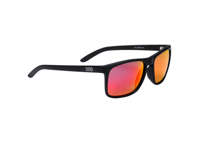 Glasses BBB BSG-56 Town black red Polarized