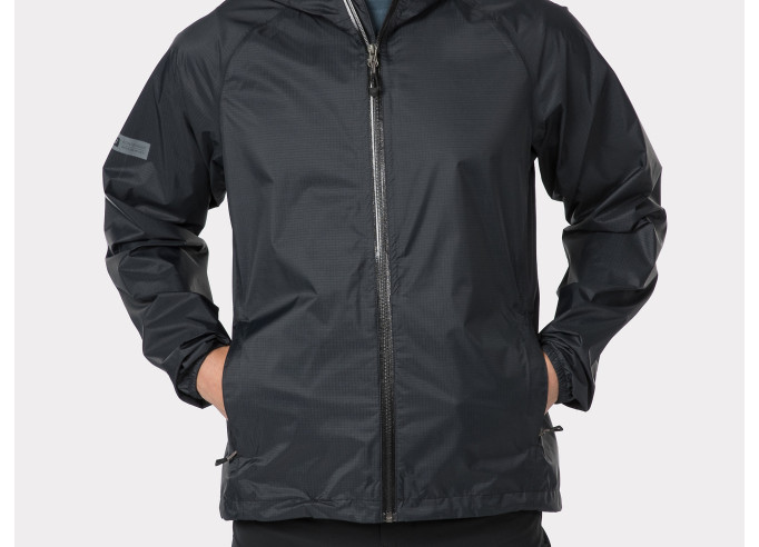 Mountain Bike Rain Jacket Bontrager Avert black
