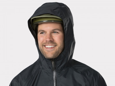Mountain Bike Rain Jacket Bontrager Avert black