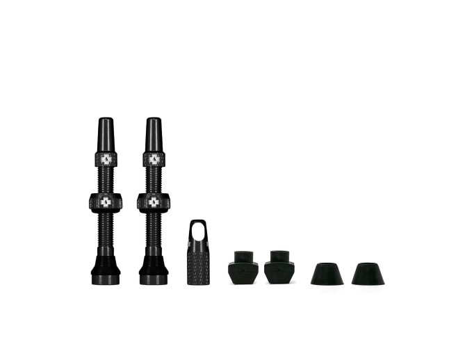 Tubeless valves Muc Off presta black (pair)