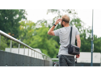 Bag BBB BSB-139 handlebar bag FrontPack grey blnd 26x16x18cm - 5.5L