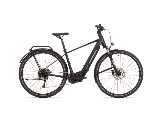 e-velo Superior eXR 6050 Touring melns/sudraba