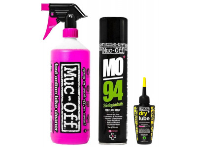 Muc-Off Wash Protect and Dry Lube kit